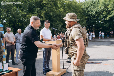 На рідну Буковину із передової повернулися прикордонники - фото