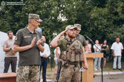 На рідну Буковину із передової повернулися прикордонники - фото