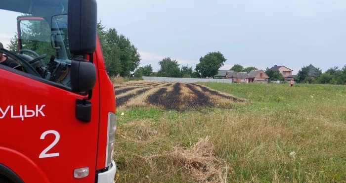 У Богушівці чоловік підпалив стерню: його оштрафують