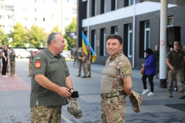 У Луцьку курсанти військової кафедри ЛНТУ склали присягу