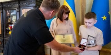 У Львові 20-річного лейтенанта поліції Данила Куцевича нагородили відзнакою посмертно