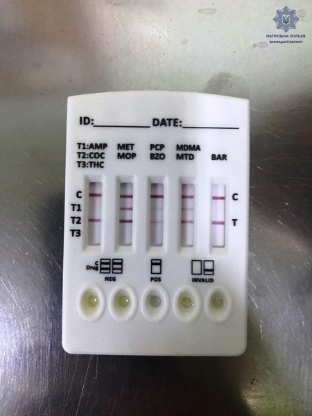 Вінничанин кермував автомобілем під дією наркотиків