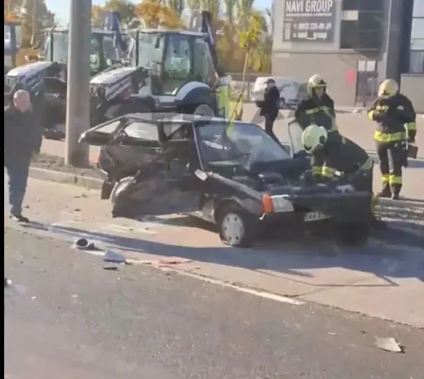 У Черкасах по Смілянській трапилося дтп