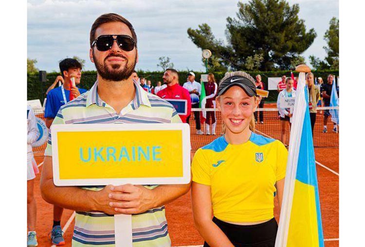 Дніпрянка Анастасія Ніколаєва виборола «бронзу» на Tennis Europe Junior Masters U14 в Монте-Карло