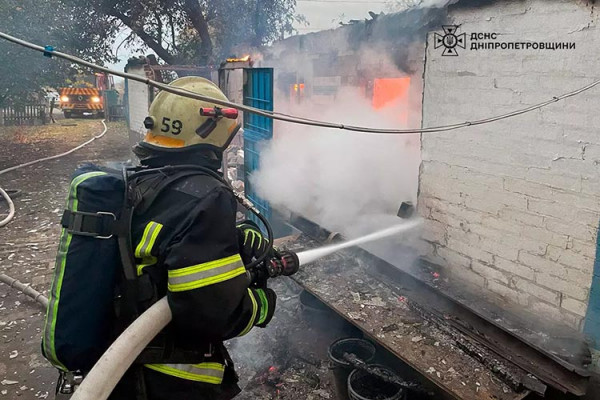 На Дніпропетровщині під час пожежі загинув чоловік