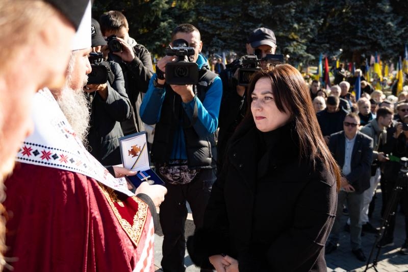 Предстоятель ПЦУ Епіфаній звершив сьогодні в Ужгороді на Пагорбі Слави Заупокійну літію за полеглими воїнами