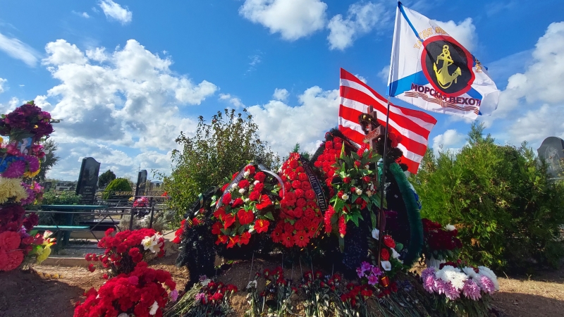 У Керчі поховали ще одного військового РФ, який загинув на війні проти України