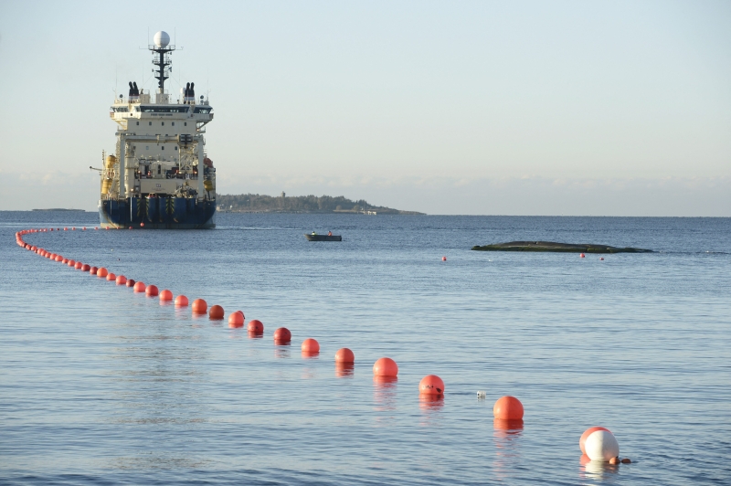 У Балтійському морі корабель РФ обстріляв німецький гелікоптер