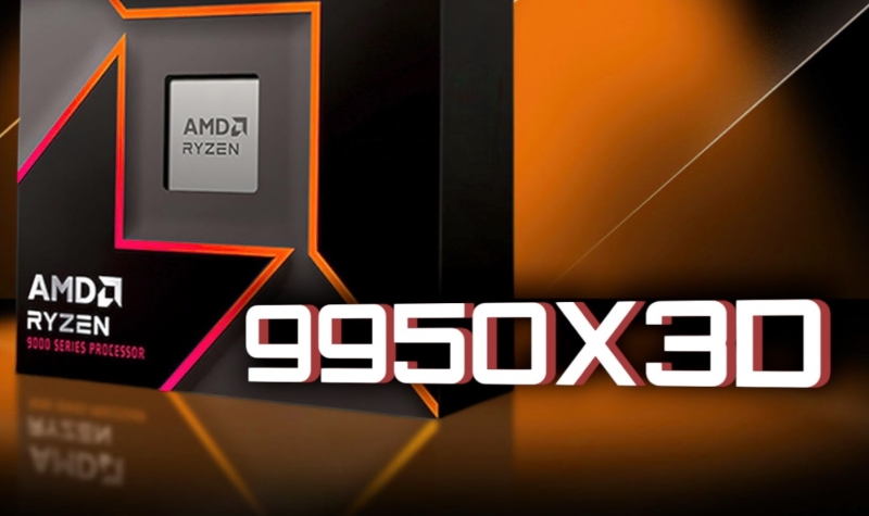 AMD Ryzen 9 9950X3D в CPU-Z: частота понад 5,6 ГГц та 128 МБ кеш-пам’яті L3