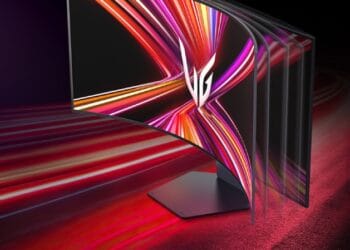 LG анонсувала 45” 5K2K ігровий монітор UltraGear GX9 з гнучким екраном