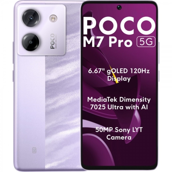 Poco M7 Pro 5G отримав чип Dimensity 7025 Ultra та ціну від $175, а бюджетний Poco C75 5G – $95