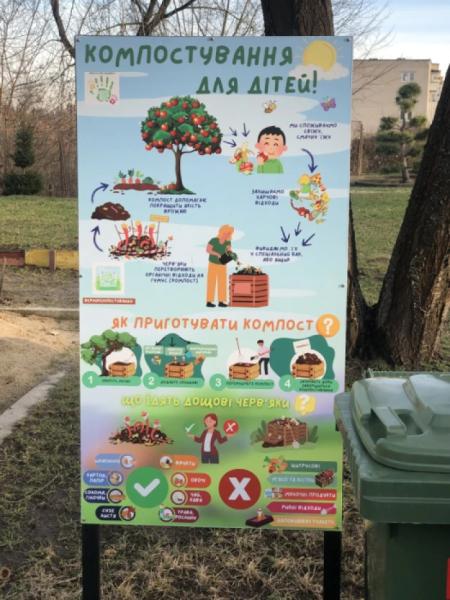У дитсадках Луцька встановили контейнери для роздільного збору сміття