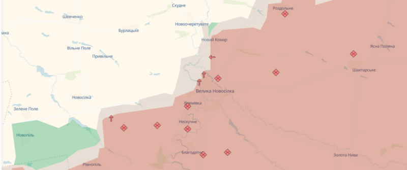 DeepState: росіяни окупували Времівку на Донеччині