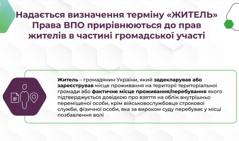 Нові можливості для ВПО: що змінилося з ухваленням Закону «Про народовладдя в громадах»