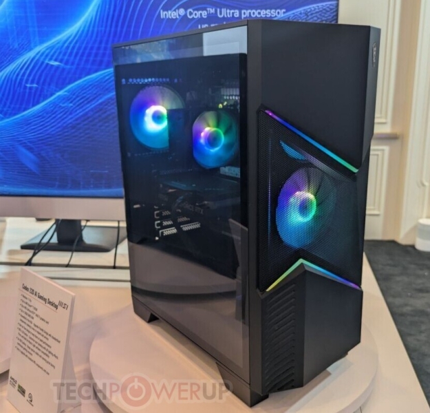 RTX 5090 та сенсорний ШІ-інтерфейс: MSI показала флагманський ігровий ПК MEG Vision X AI 2nd