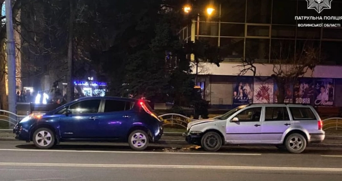 У Луцьку через пʼяного водія сталася чергова ДТП