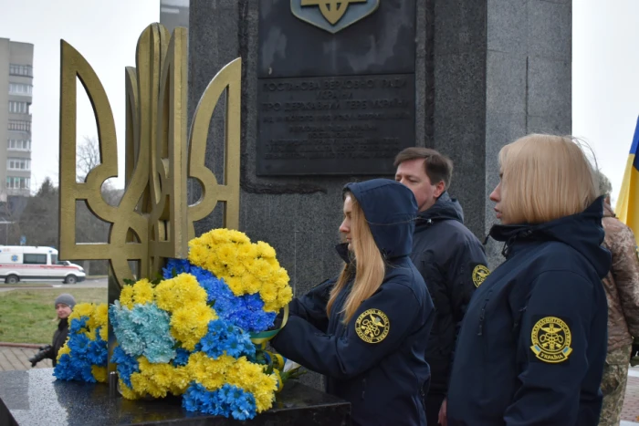 У Луцьку відбулися урочистості до Дня Соборності України