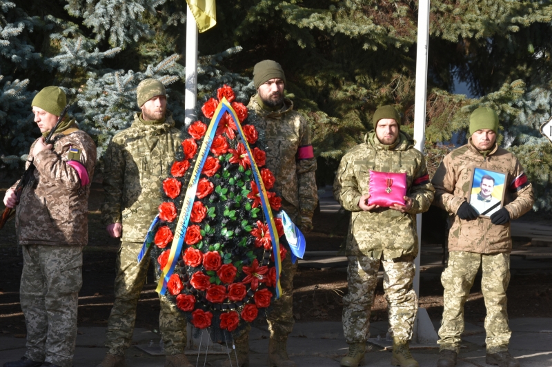 У Пирятинській громаді провели в останню путь Володимира Приймака