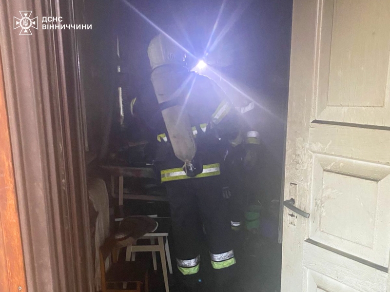 У Вінницькій області під час пожежі загинув чоловік