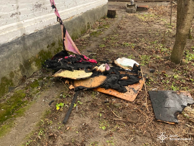 У Вінницькій області під час пожежі загинув чоловік