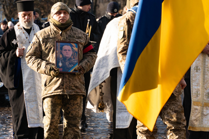 В Ужгороді попрощалися із 50-річним воїном, головним сержантом Михайлом Шуляковським