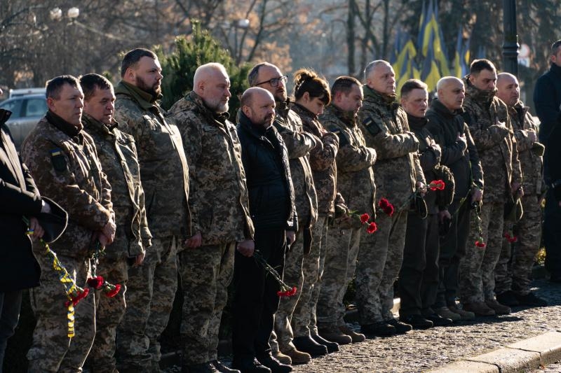 В Ужгороді попрощалися із 50-річним воїном, головним сержантом Михайлом Шуляковським