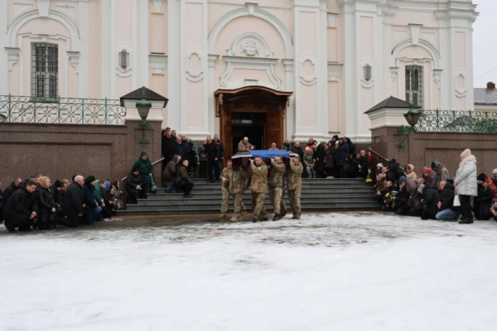 Загинув біля Торецька: у Луцьку попрощалися з Андрієм Лащуком