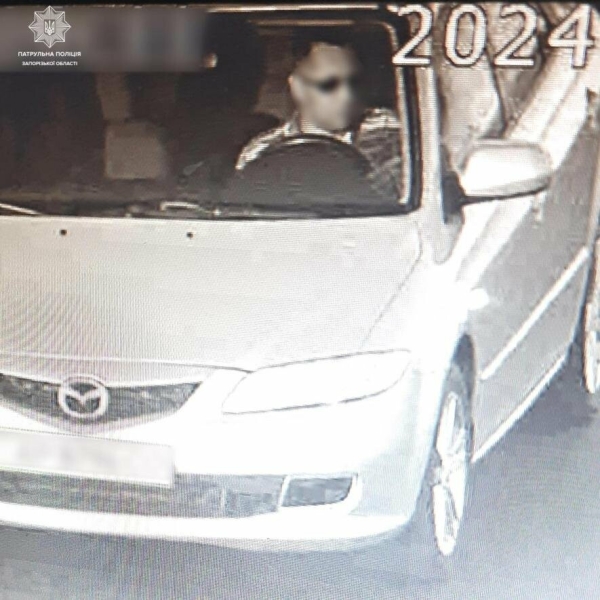 У Запоріжжі патрульні розшукали винуватця ДТП, скоєного минулого року