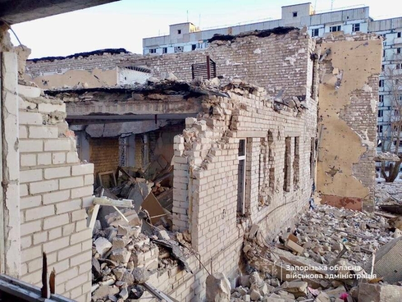 Внаслідок авіаційного удару у Степногірську зруйновано амбулаторію