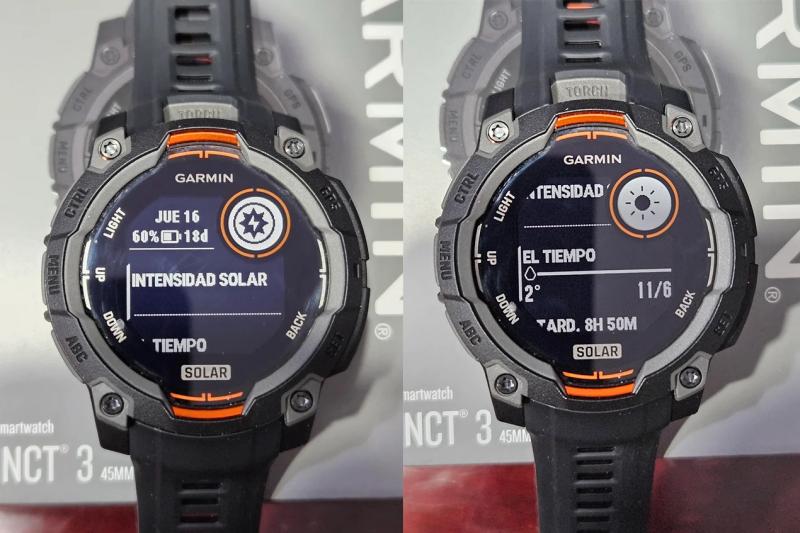 Дивний дефект Garmin Instinct 3 Solar — кривий менший дисплей на 4 з 6 годинників