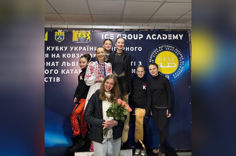 Калуські фігуристки вибороли сім медалей на Всеукраїнських змаганнях (ФОТО)