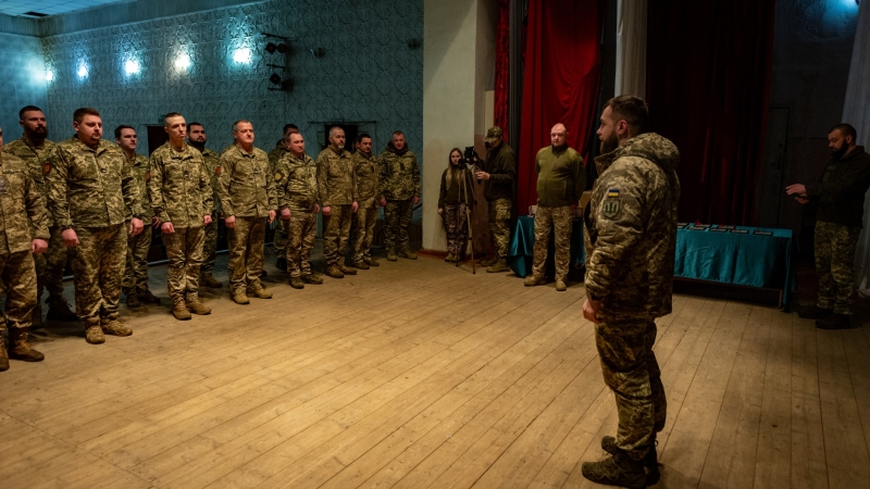 Командир вручив нагороди воїнам бригади з Вінниччини