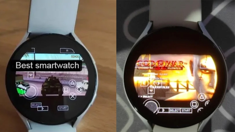 На годиннику Samsung Galaxy Watch 5 запустили GTA: Vice City 60 FPS та God of War 30 FPS