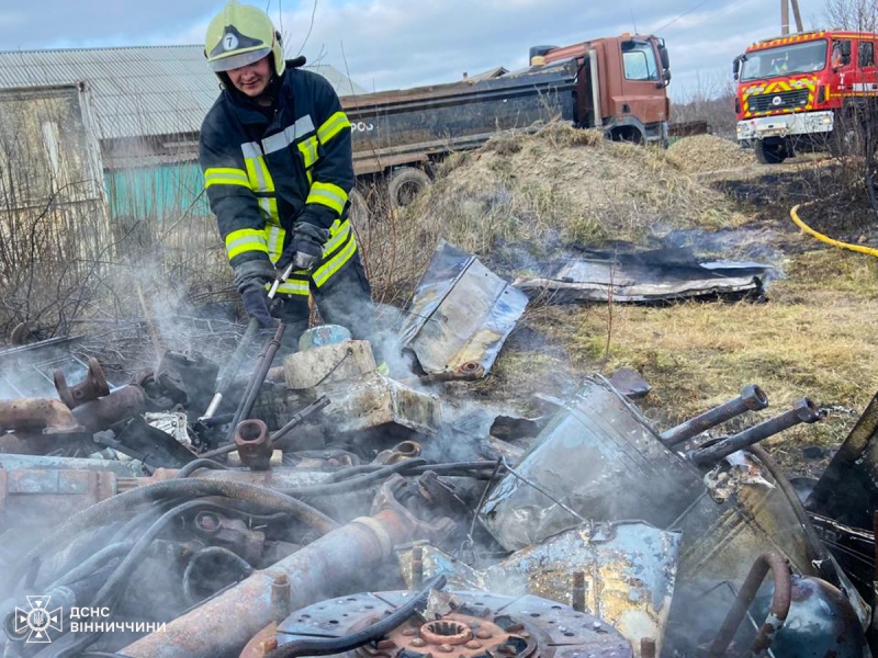 На Вінниччині сталося 15 пожеж