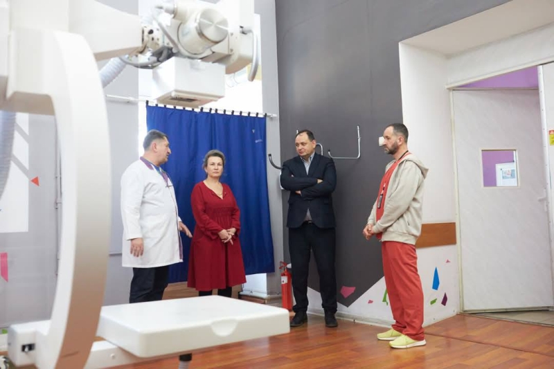 У Івано-Франківську для ЦМКЛ придбали обладнання для рентген-діагностики