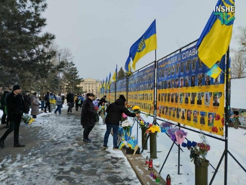 У Миколаєві вшанували пам’ять Героїв Небесної сотні, - ФОТО