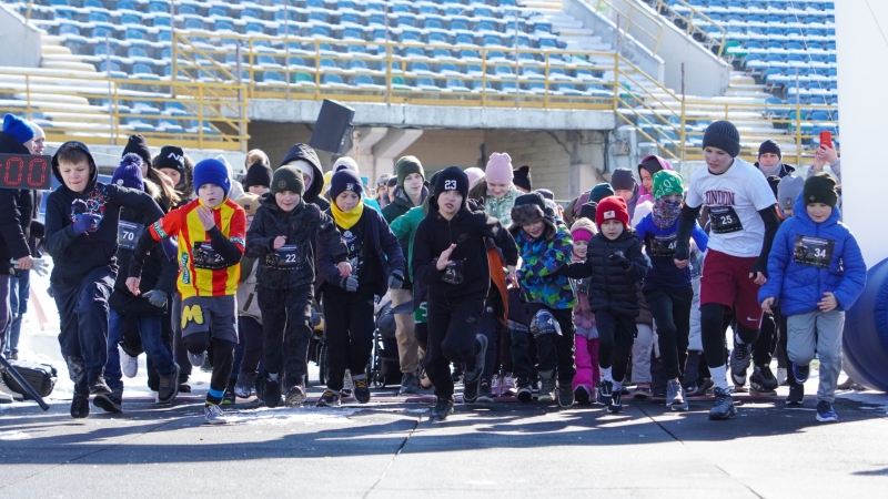 У Полтаві відбувся благодійний забіг на згадку про Юліана Матвійчука та всіх загиблих українських воїнів