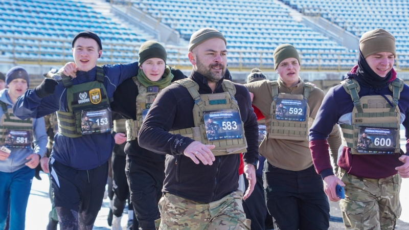 У Полтаві відбувся благодійний забіг на згадку про Юліана Матвійчука та всіх загиблих українських воїнів
