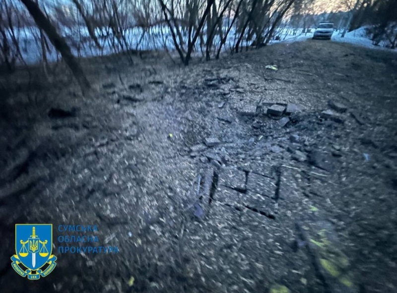 У Сумах влучання &ldquo;Шахедів&rdquo; прийшлося на зону відпочинку біля озера Чеха: поранено двох братів