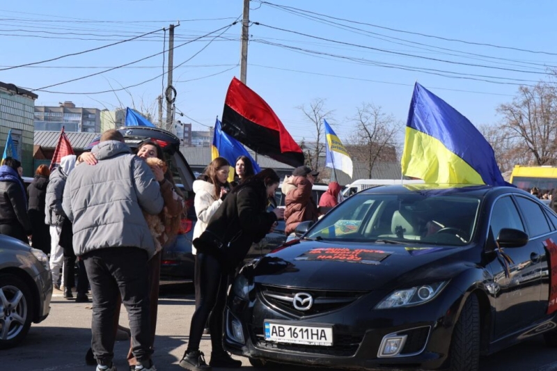 У Вінниці відбувся масштабний патріотичний автопробіг