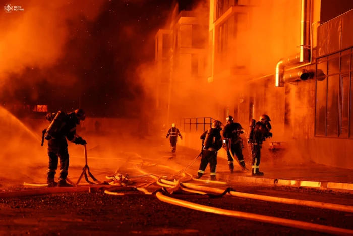 У Зміїнці горів готельно-ресторанний комплекс