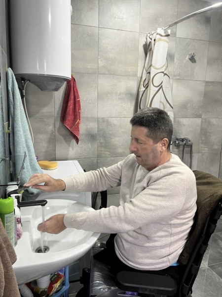 Ветерану Віктору Войтенко з Вінниччини облаштували інклюзивне житло