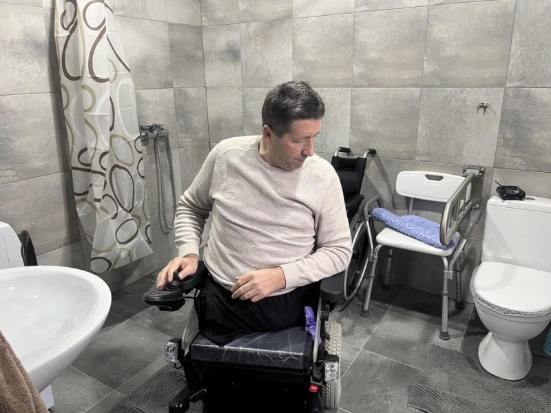 Ветерану Віктору Войтенко з Вінниччини облаштували інклюзивне житло