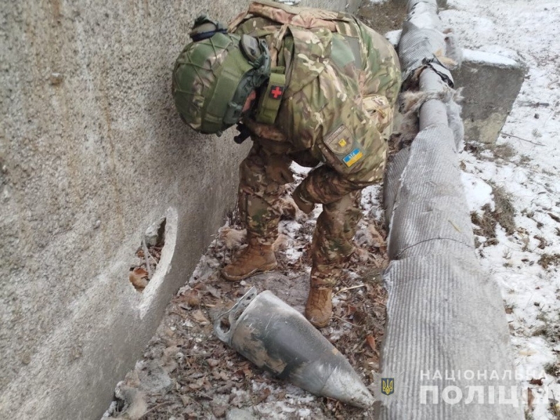 Вибухотехніки поліції Сумщини знешкодили бойову частину збитого БпЛА ворога