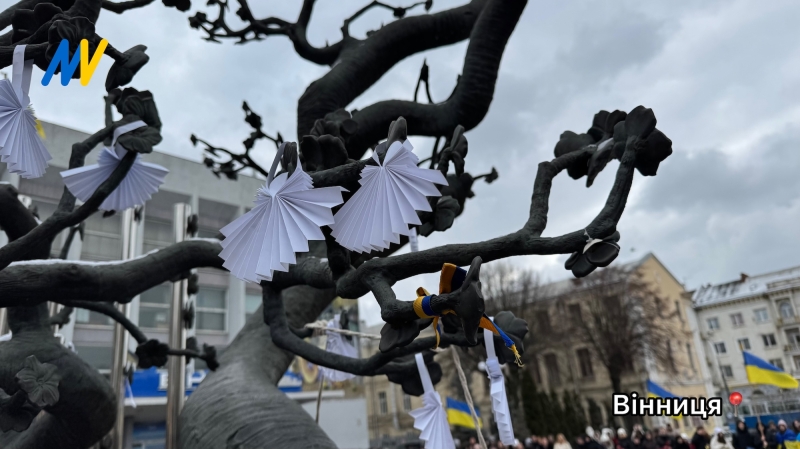 Вінничани вшанували пам&rsquo;ять Героїв Небесної Сотні