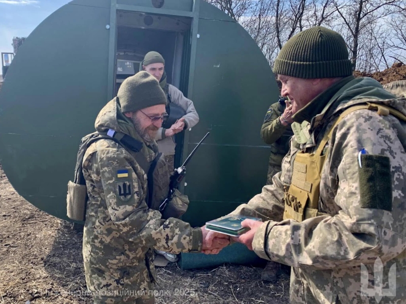 Водій з Острога розповів, як будує на фронті криївки для солдатів