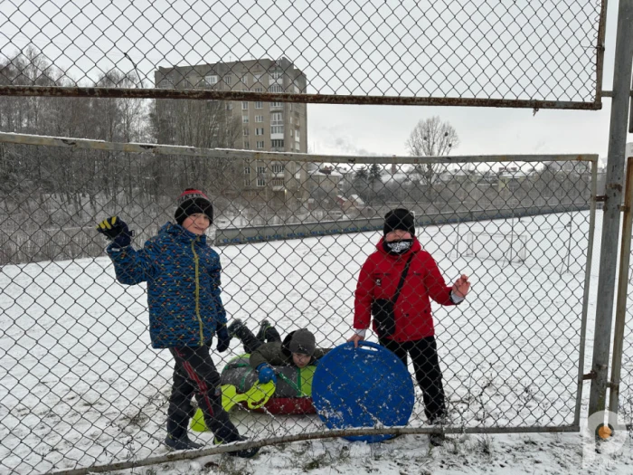 Засніжено-закоханий Луцьк. ФОТО