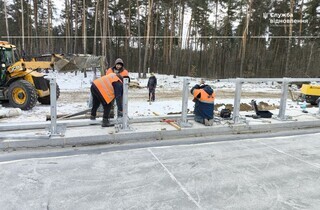 На трасі під Києвом змінюється схема дорожнього руху через будівництво транспортної розв'язки