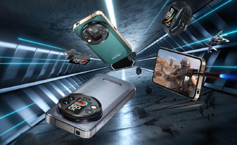 Oukitel випустила незвичайний смартфон зі знімним екраном, який можна використовувати, як основу фітнес-браслета або як Bluetooth-гарнітуру