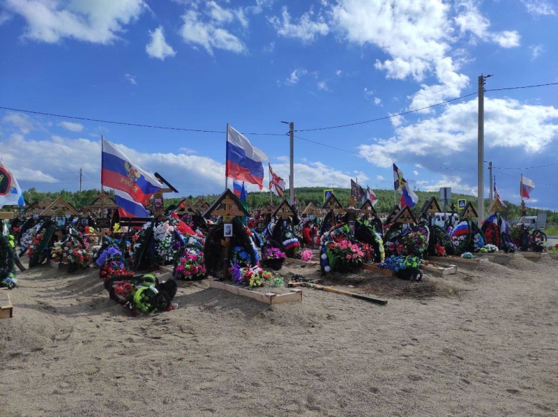В Алушті, Керчі та Севастополі поховали військових РФ, які загинули на війні проти України – російська влада